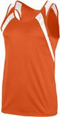 Augusta Youth Wicking Tank With Shoulder Insert 312 ORANGE/WHITE Primary