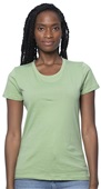 Royal Apparel Women's Organic Short Sleeve Tee 5001ORGW AVOCADO Primary