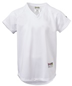  Girls (GM -Forest), Womens (WM - Orange or Red) V-Neck Pin Dot Mesh Qualify Softball Jersey