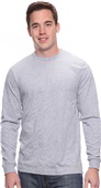 Royal Apparel Unisex Long Sleeve Tee 5054 HEATHER GREY Primary