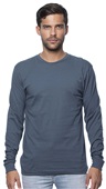 Royal Apparel Unisex Organic Long Sleeve Tee PACIFIC BLUE Primary