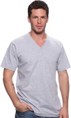 Royal Apparel Mens Short Sleeve V-Neck Tee