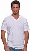 Royal Apparel Mens Short Sleeve V-Neck Tee