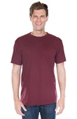 Royal Apparel Unisex 50/50 Blend Tee 17051 BURGUNDY Primary