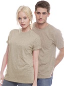 Royal Apparel Unisex 50/50 Blend Tee 17051 HEATHER CHAMPAGNE Primary