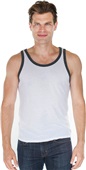 Royal Apparel Mens Triblend Tank Top 20058 TRI WHITE/TRI ONYX Primary