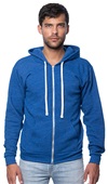 Royal Apparel Unisex Triblend Fleece Zip Hoodie 25050