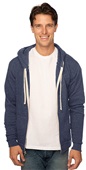 Royal Apparel Unisex Triblend Fleece Zip Hoodie 25050 TRI TRUE NAVY Primary