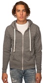 Royal Apparel Unisex Triblend Fleece Zip Hoodie 25050 TRI VINTAGE GREY Primary
