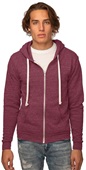 Royal Apparel Unisex Triblend Fleece Zip Hoodie 25050