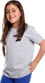 Royal Apparel Youth Unisex Short Sleeve Crew Tee 5021 HEATHER GREY Primary
