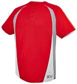 High Five Adult Youth Ace Two-Button Baseball Jersey