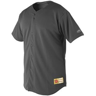 Atlanta Crackers 7 Gray Button Down Baseball Jersey — BORIZ