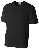A4 Adult Youth Flag & Fan Football Jerseys BLACK Primary