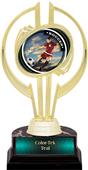 Awards Gold Hurricane 7" P.R. Female Soccer Trophy