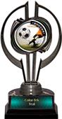 Awards Black Hurricane 7" PR Male Soccer Trophy