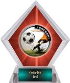 Awards P.R. Male Soccer Red Diamond Ice Trophy