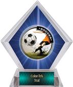 Awards P.R. Male Soccer Blue Diamond Ice Trophy