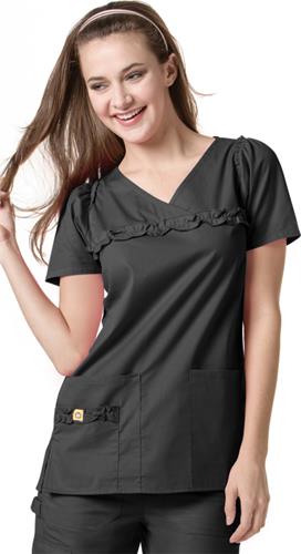 wonderwink-mink-ruffle-wrap-