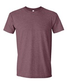 Gildan Softstyle Adult Pre-Shrunk T-Shirts HEATHER MAROON Primary