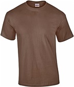 Gildan Adult Ultra Cotton T-Shirt DARK CHOCOLATE Primary