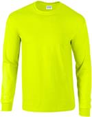 Gildan Ultra Cotton Adult L/S Safety T-Shirts Gildan Ultra Cotton Adult L/S Safety T-Shirts