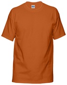 Gildan Heavy Cotton Adult T-Shirts TEXAS ORANGE Primary