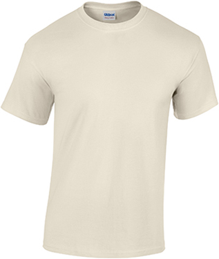 Gildan Heavy Cotton Adult T-Shirts NATURAL 