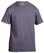 Gildan Heavy Cotton Adult T-Shirts HEATHER NAVY Primary