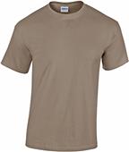 Gildan Heavy Cotton Adult T-Shirts BROWN SAVANA Primary