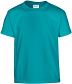 Gildan Heavy Cotton Youth T-Shirts TROPICAL BLUE Primary