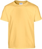 Gildan Heavy Cotton Youth T-Shirts YELLOW HAZE Primary