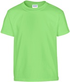 Gildan Heavy Cotton Youth T-Shirts MINT GREEN Primary
