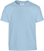 Gildan Heavy Cotton Youth T-Shirts LIGHT BLUE Primary