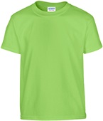 Gildan Heavy Cotton Youth T-Shirts LIME Primary