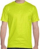 Gildan DryBlend G800 Adult G800B Youth T-Shirt SAFETY GREEN Primary