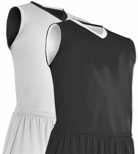 Champro Adult Clutch Basketball Jersey Black White XL