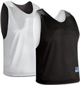 Champro Stick Reversible Poly Tricot Mesh Lacrosse Outside: BLACK, Inside: WHITE Primary