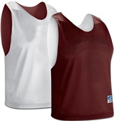 Champro Stick Reversible Poly Tricot Mesh Lacrosse Outside: MAROON, Inside: WHITE Primary