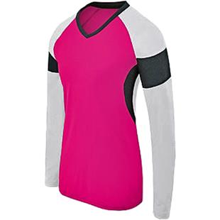  Intensity Athletics Women's Glide Volleyball Jersey Large Neon  Pink/Gunmetal : Clothing, Shoes & Jewelry