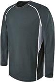 High Five Evolution Long Sleeve Jerseys BLACK/GRAPHITE/WHITE Primary
