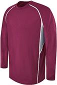 High Five Evolution Long Sleeve Jerseys MAROON/GRAPHITE/WHITE Primary