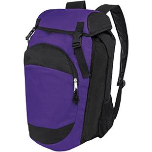 purple basketball bag