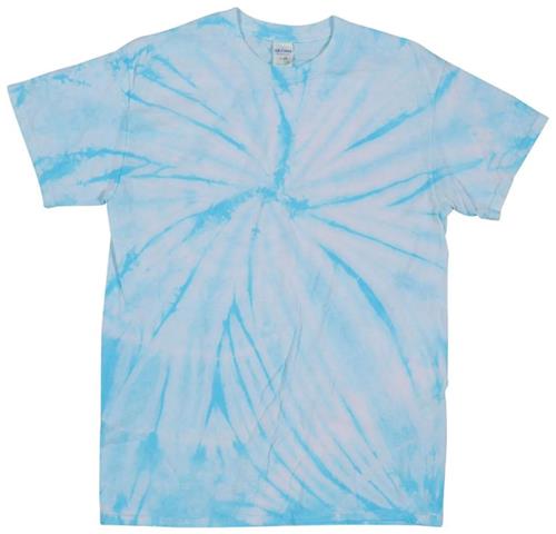 PALE TURQUOISE TIE DYE