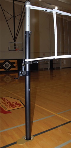 Aluminum ACE POWER 2-Pole Volleyball System Without Ground Sleeves