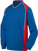 Augusta Sportswear Adult Roar V-Neck Pullover 3745 ROYAL/RED/WHITE Primary