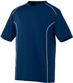 Augusta Sportswear Adult Youth Winning Streak Crew Jersey NAVY/WHITE Primary