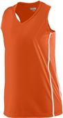Womens Girls Sleeveless Racerback Basketball Volleyball Athletic Jersey