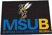 Fan Mats Montana State Univ.- Billings Starter Mat