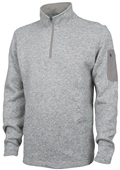 Charles River Men's Heathered Fleece Pullover